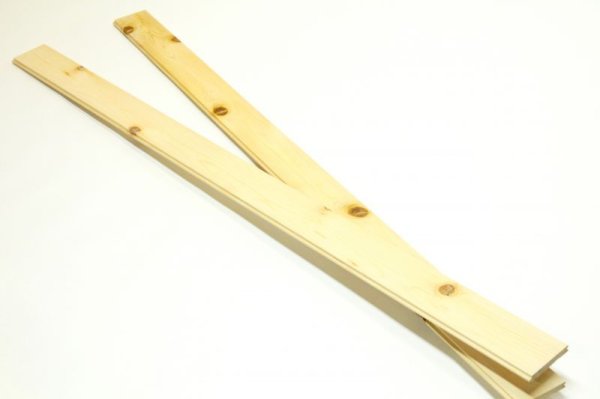 画像4: 節有 羽目板 長さ1820mm×幅100mm×厚さ15mm 18枚(1坪:3.3平米)セット 床材 壁材 天然木青森ヒバ (4)