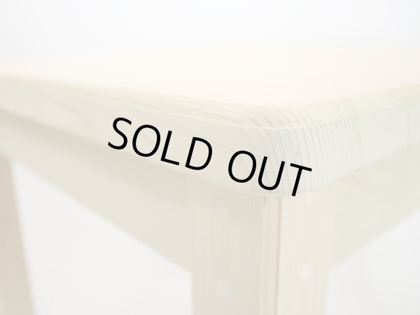 画像4: 柾目が美しい！青森ヒバ「小さなテーブル(B)」 (4)