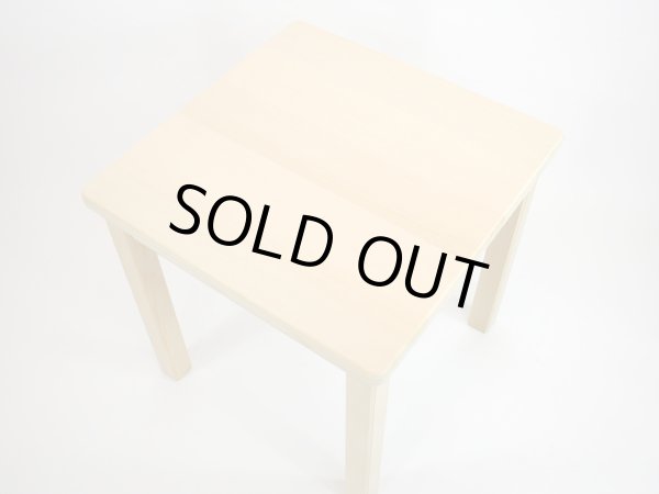 画像3: 柾目が美しい！青森ヒバ「小さなテーブル(B)」 (3)