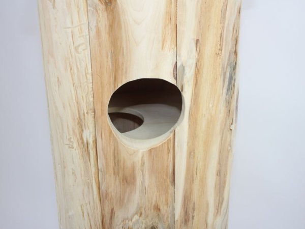 画像6: 【送料無料】「お部屋のシンボル！にゃんこタワーオブジェ(大)」青森ヒバ製 (6)