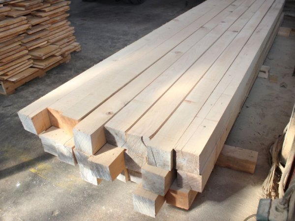 画像2: 角材(土台材・柱材)4000×105×105 天然木青森ヒバ (2)