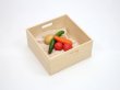 画像1: 食材長持ち「野菜ボックス」青森ヒバ製 (1)