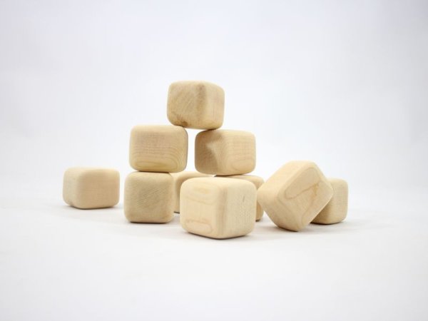 画像4: おもちゃ「はじめての積み木」青森ヒバ製 (4)