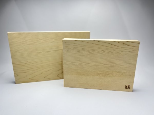 画像2: 製材所直送！サイズいろいろ青森ヒバまな板 (2)