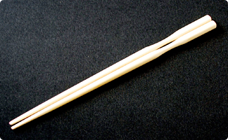 JAL国際線のファーストクラスで使用されている青森ヒバ箸