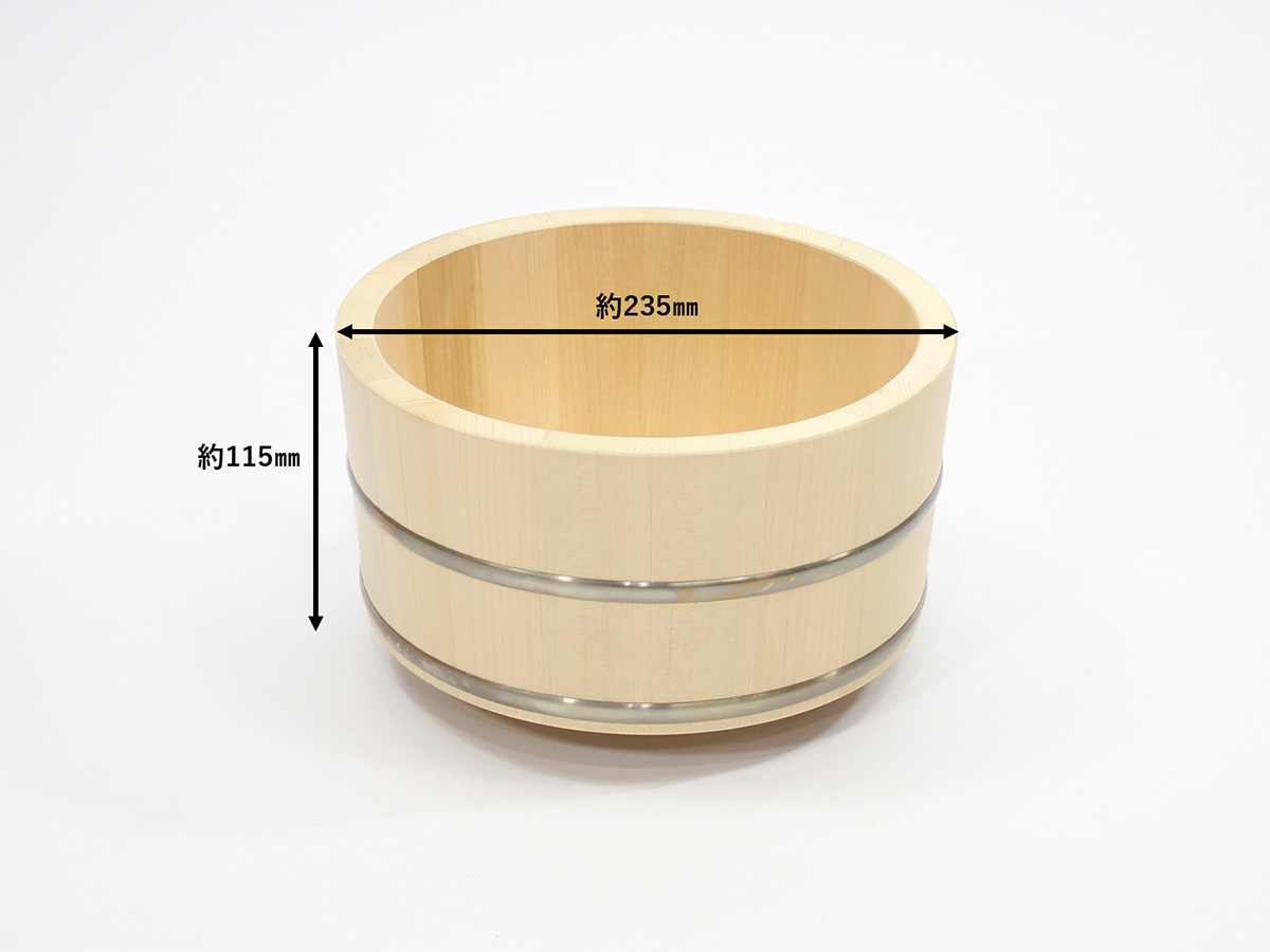青森ひば風呂桶　天然木